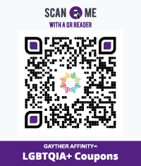 LGBTQIA+ Coupons QR Code