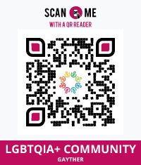 LGBTQIA+ Community QR Code
