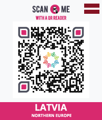  - Latvia QR Code