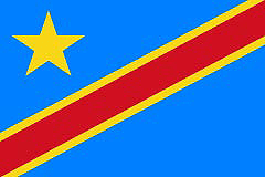 Democratic Republic of the Congo Flag