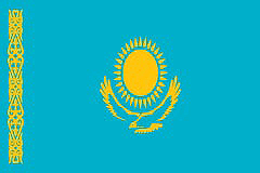 Kazakhstan Flag