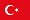 Turkey (Turkiye) Flag
