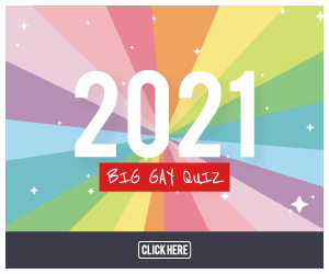 Gayther Banner - 2021 Big Gay Quiz (Small)