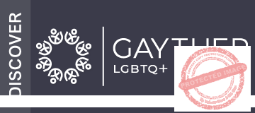 Gayther Badges - Discover Badge (Grayscale)