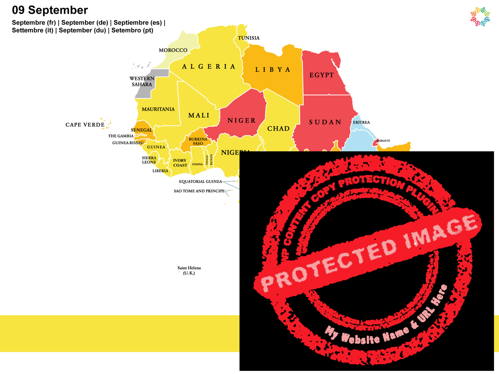 Gayther Heatmap - September (Africa)