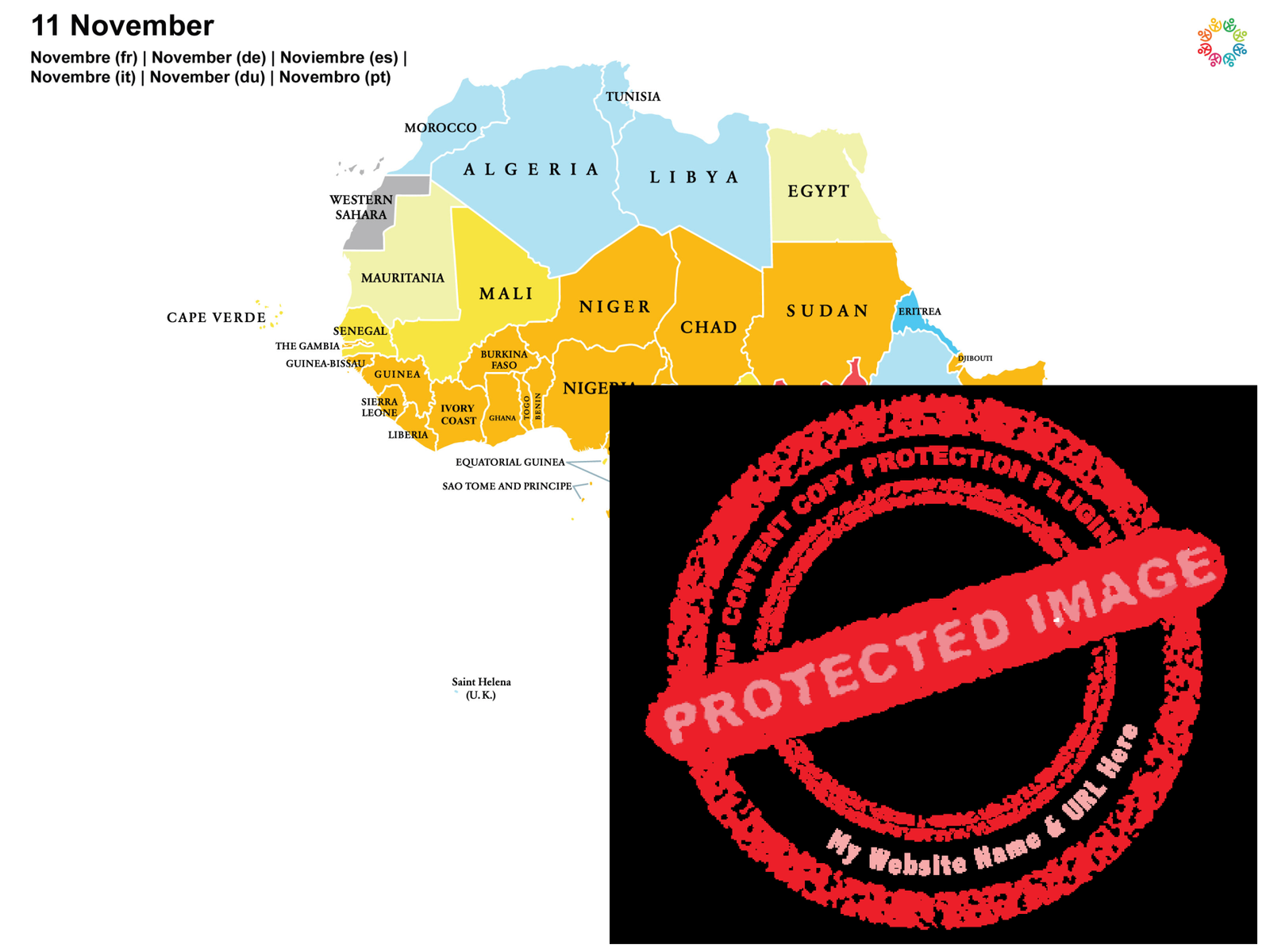 Gayther Heatmap - November (Africa)