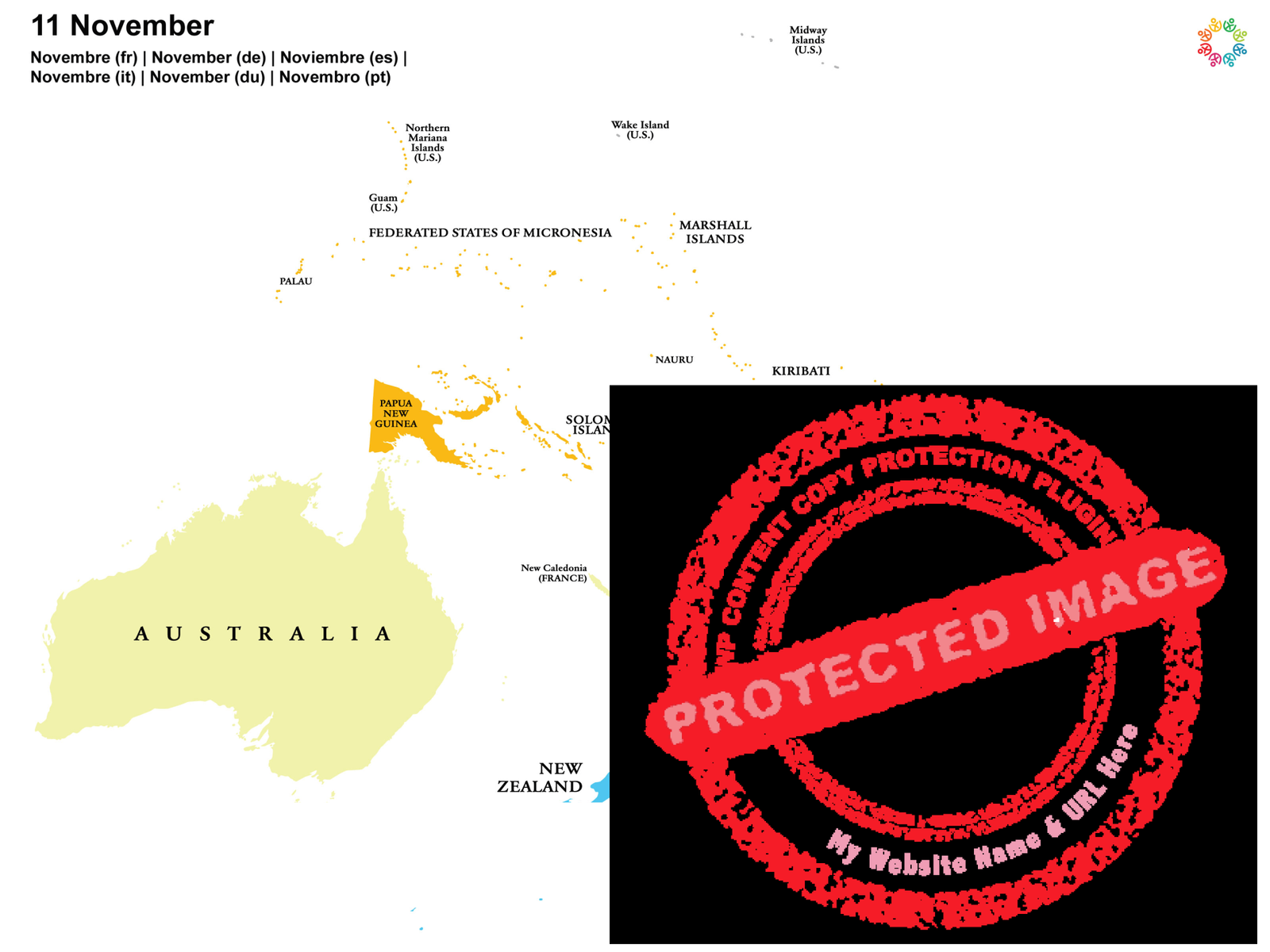 Gayther Heatmap - November (Oceania)