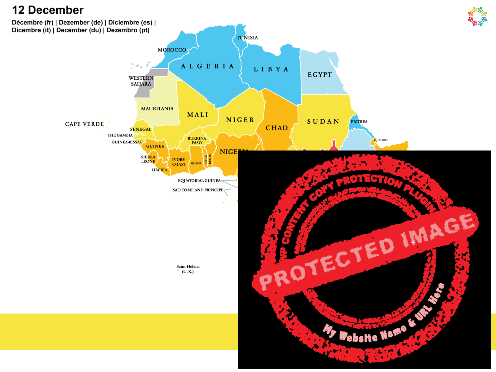 Gayther Heatmap - December (Africa)