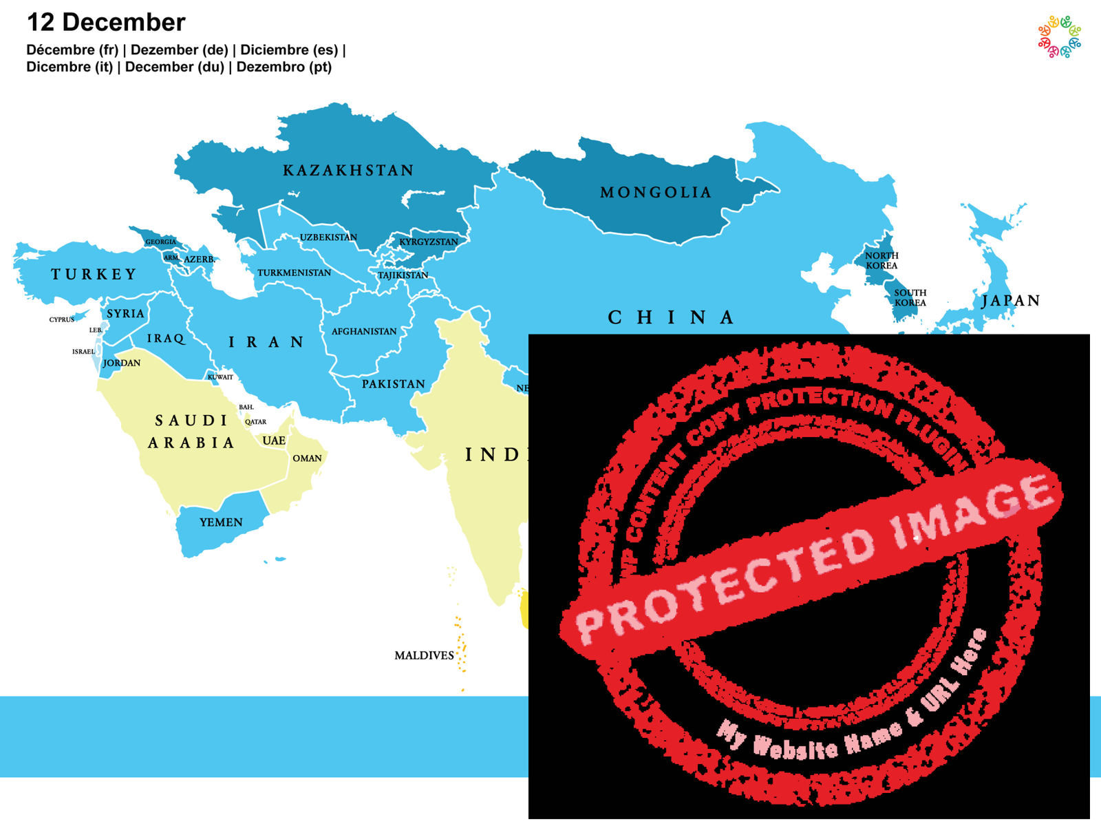 Gayther Heatmap - December (Asia)