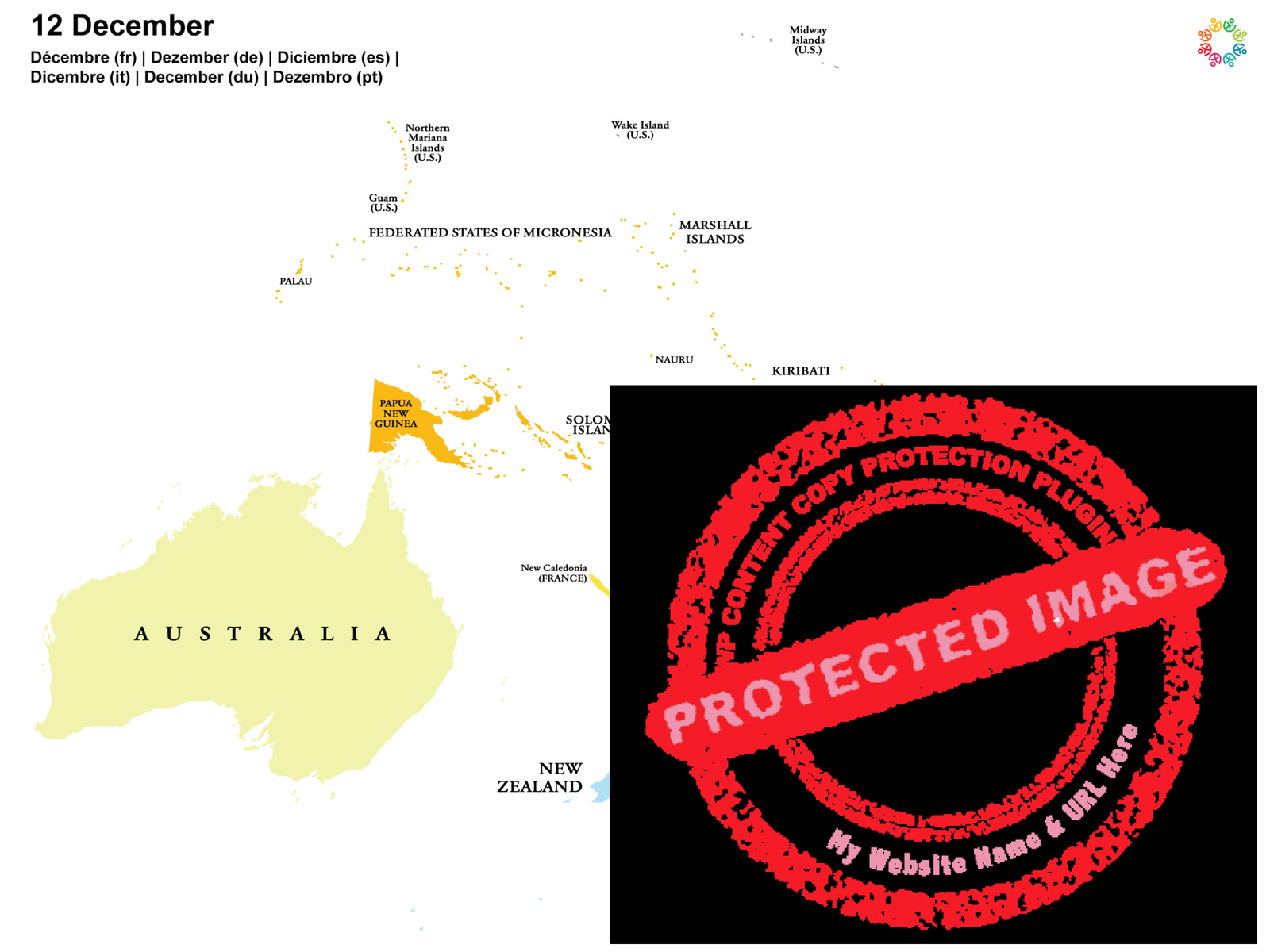 Gayther Heatmap - December (Oceania)