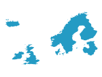 Interactive Map - Northern Europe Mini Map