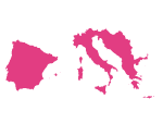Interactive Map - Southern Europe Mini Map