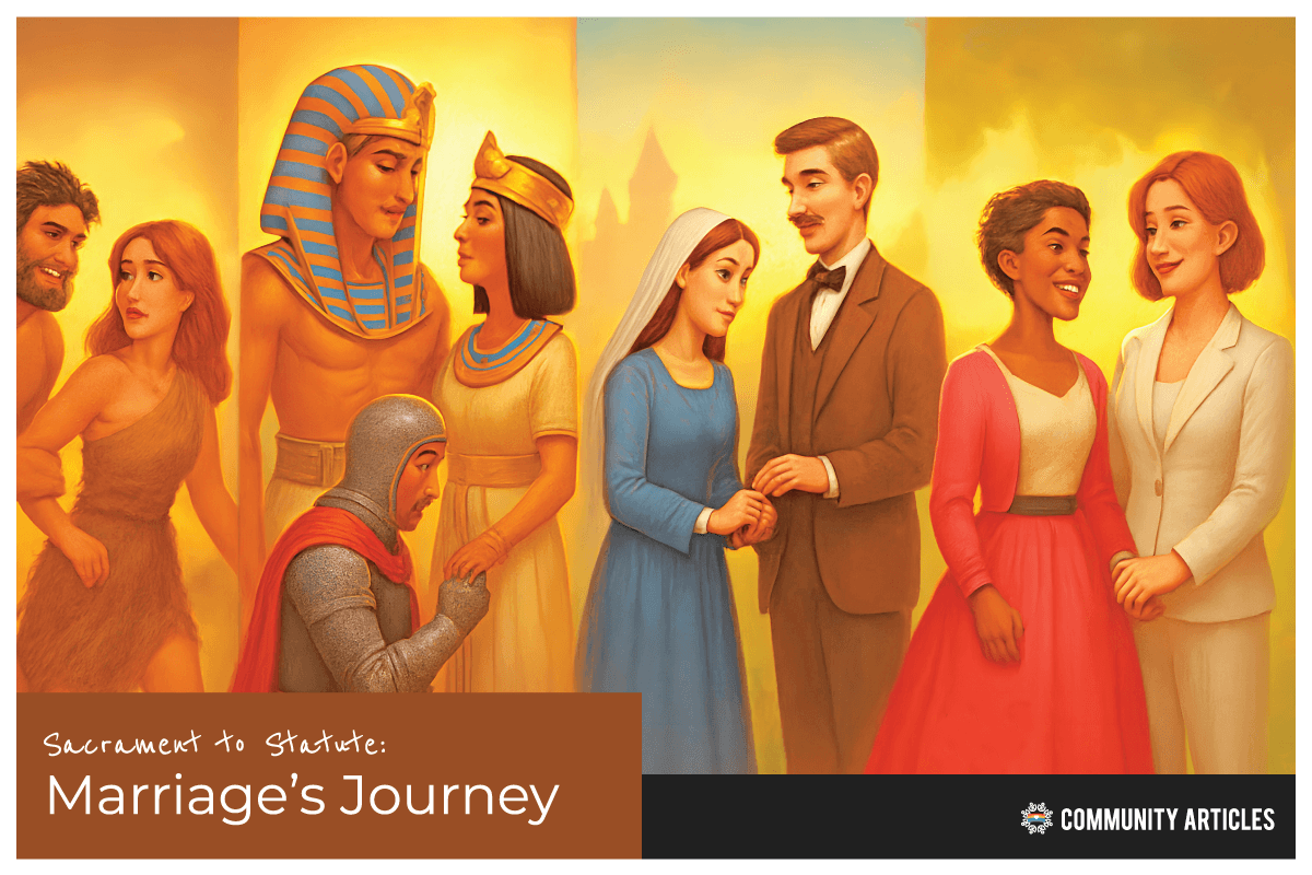 Gayther Articles - Sacrament to Statute: Marriage’s Journey from Clans to Same-Sex Unions (Large)