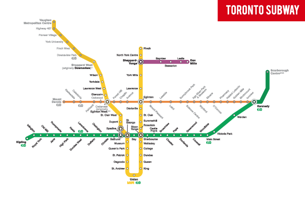 Gayther Articles - Destination Toronto (Subway)