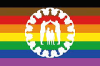 Refugees Flag - pride in special groups (Large)